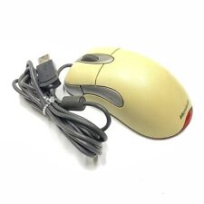 Vintage Microsoft intellimouse Optical USB Wheel Mouse 1.0 - Cleaned Tested Read picture