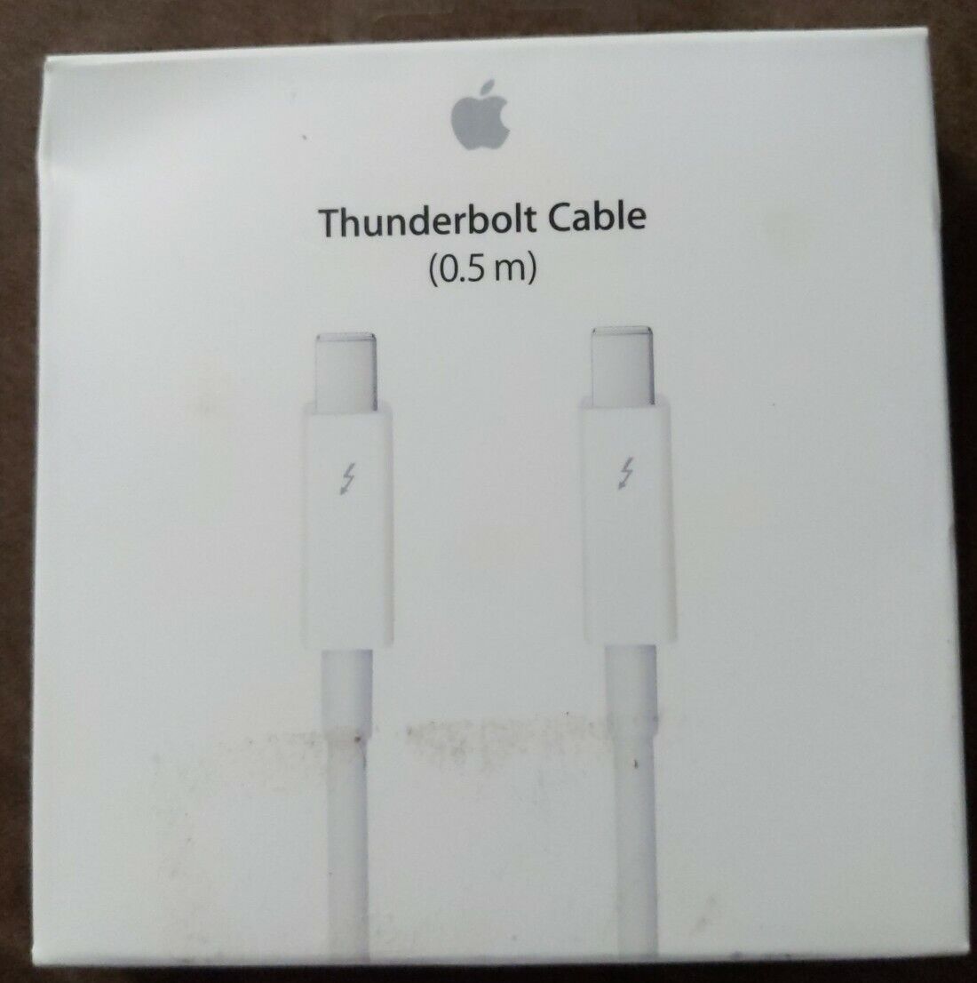 Genuine Original OEM APPLE Thunderbolt Cable (0.5m) ‎MD862LL/A White