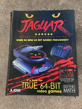CATALOG/BROCHURE Atari Jaguar NEW Original picture