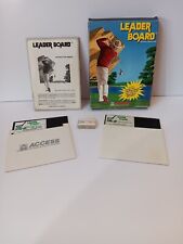 Commodore 64/128 Leader Board Golf Simulator 2 Disks W/Key Software Tested/Works picture