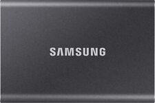 Samsung - T7 1TB External USB 3.2 Gen 2 Portable Solid State Drive with Hardw... picture