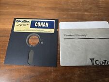 CONAN (Datasoft) - Commodore 64 C64 - Disk Diskette and sleeve picture