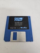 Digipaint Commodore Amiga Program on 3.5