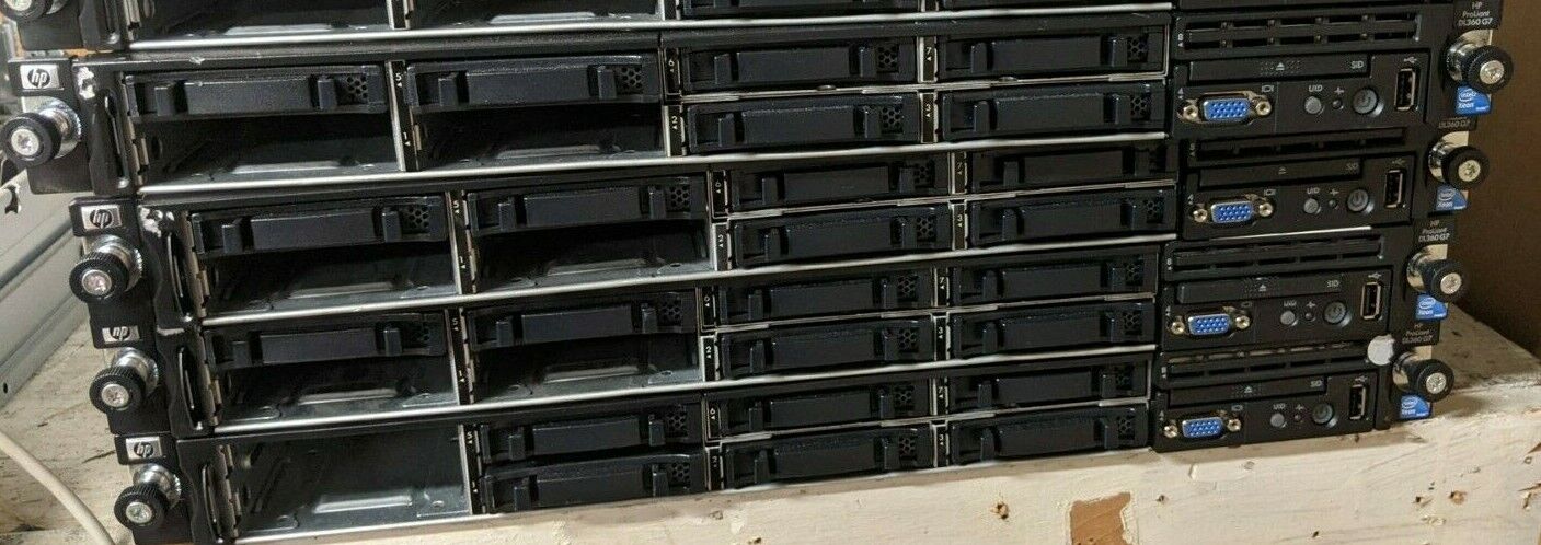 HP PROLIANT DL360 G7  2x X5675 6-CORE 3.06GHz 12GB P410i Tested 