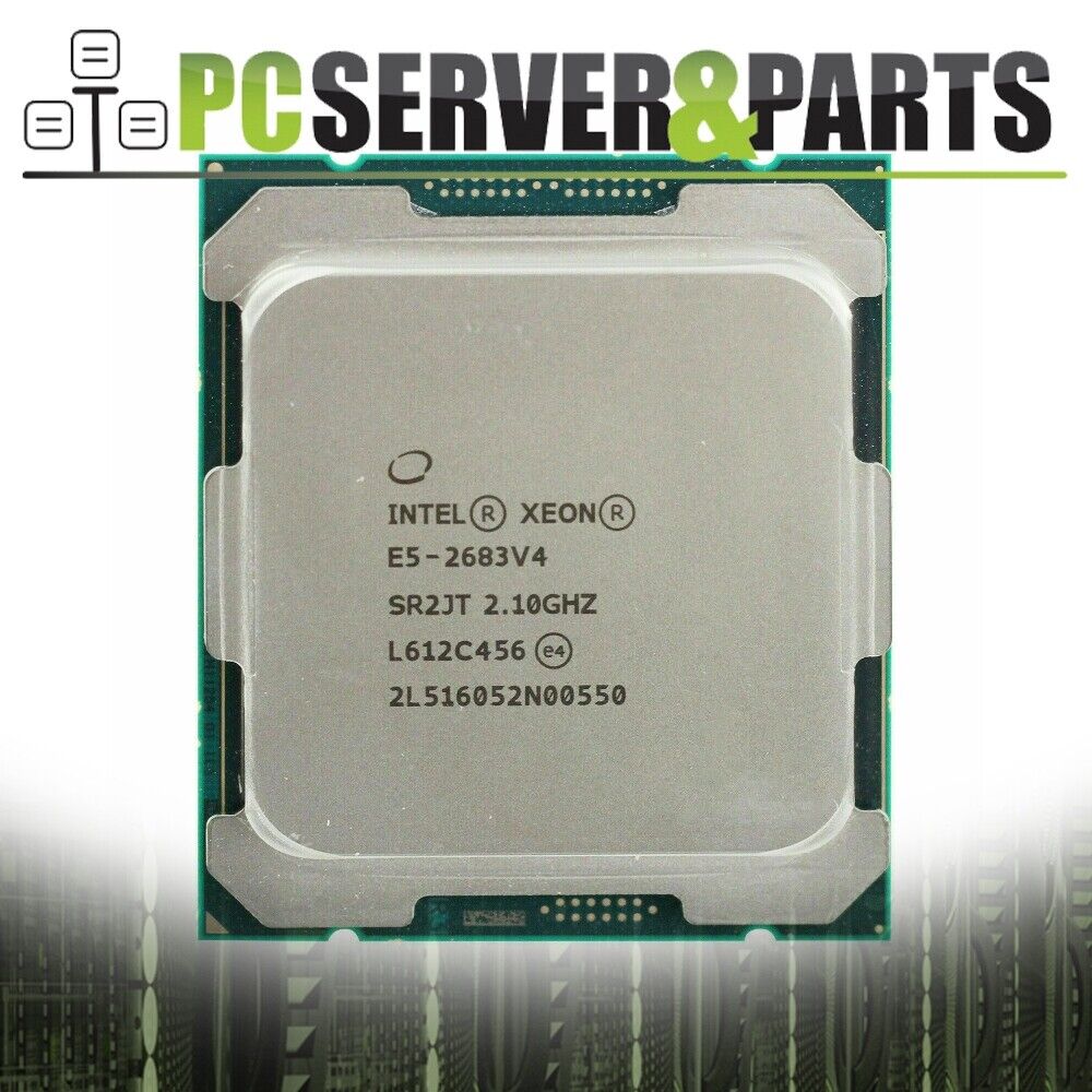 Intel Xeon E5-2683 v4 SR2JT 2.10GHz 40MB 16-Core LGA2011-3 CPU Processor