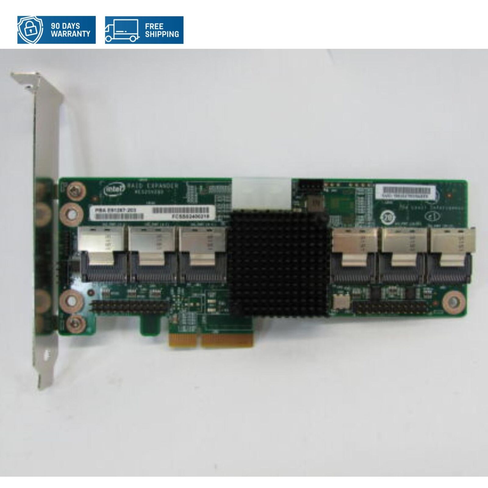 Intel E91267-203 PBA 6Gb 24 Port PCIe RAID Storage Expander Controller RES2SV240