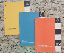 Vintage -  IBM (3) General Information Manuals - IBM 1960 - Set is RARE picture