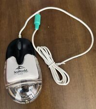 SeaWorld Floating Orca Mechanical Ball Mouse PS/2 Vintage picture
