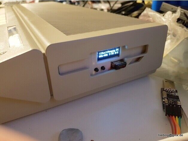 Atari ST Gotek Floppy Emulator Set | Board + 3D Print Mounting Frame OLED Sound