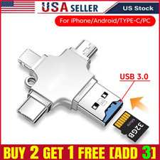 USB 3.0 Flash Drive OTG Photo Stick For iPhone iPad Android Samsung Type C PC picture
