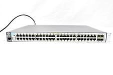 HP 2530-48G PoE+ 48 Port PoE Gigabit Ethernet Network Switch J9772A picture