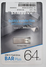 Lot of 5 Samsung USB 3.1 Flash Drive BAR PLUS 64GB picture