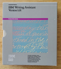 Vintage 1984 IBM Software Writing Assistant Disks Version 1.01 picture