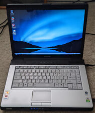 Vintage Toshiba laptop computer with Windows Vista Home Edition picture