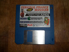Vintage Personal Finance Manager Amiga magazine cover disk picture