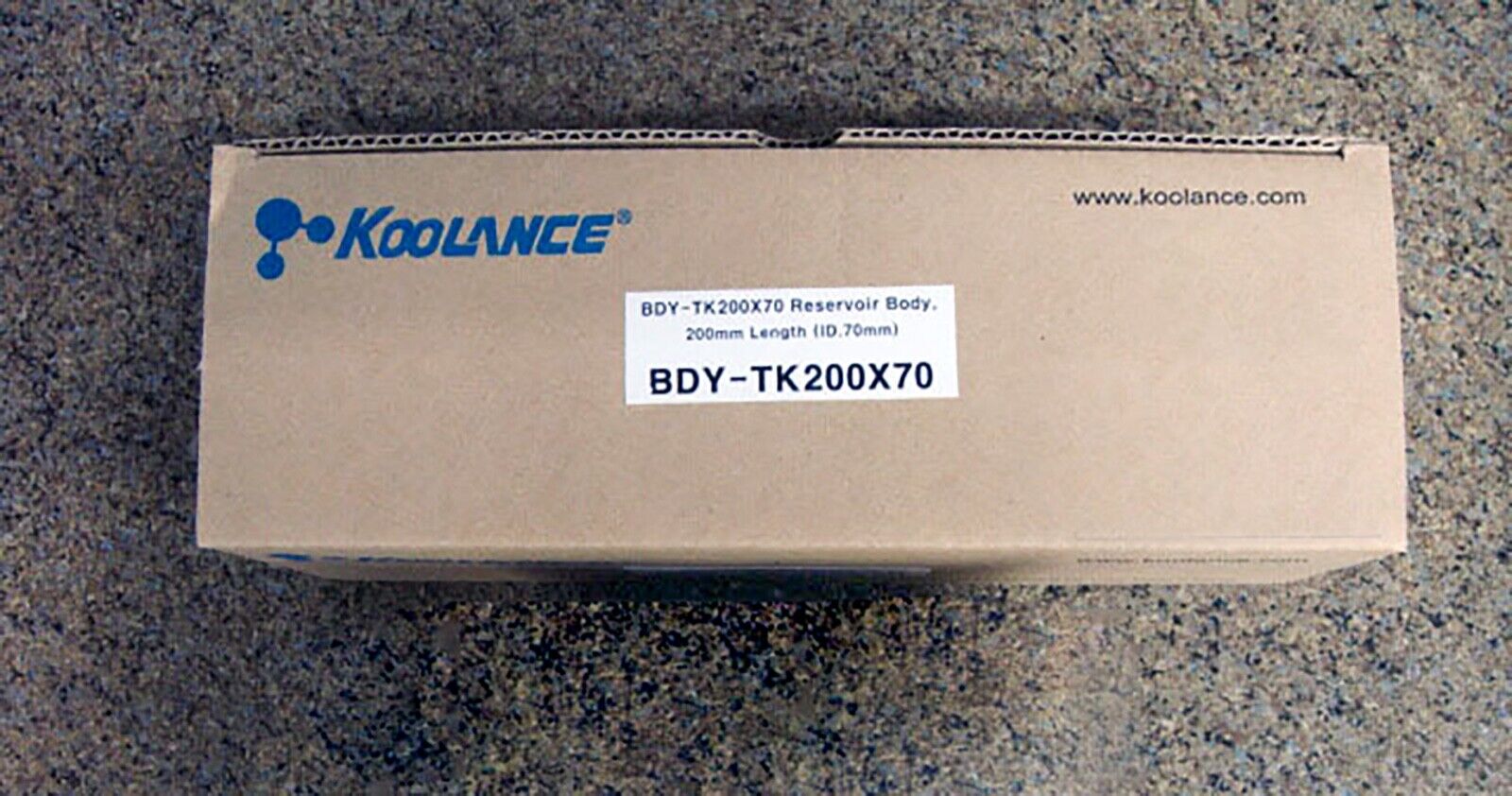 KOOLANCE Coolant Reservoir Body 200mm Length (ID. 70mm) BDY-TK200x70 200 x 70