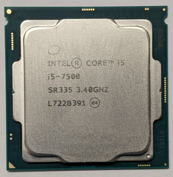 Intel Core i5-7500 3.40GHz Socket LGA1151 Desktop CPU SR335