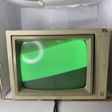 Vintage Apple A2M2010 Monochrome Green Monitor Turns On With Green Screen picture
