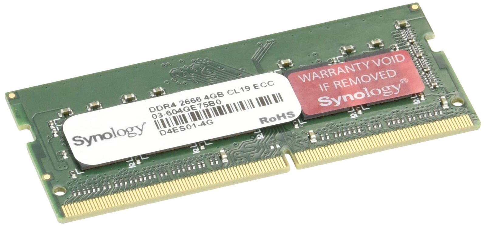 Synology SODIMM ECC RAM DDR4 4GB (D4ES01-4G)