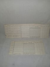 Vintage Keypunch Cards - Lot of 10, Unpunched picture