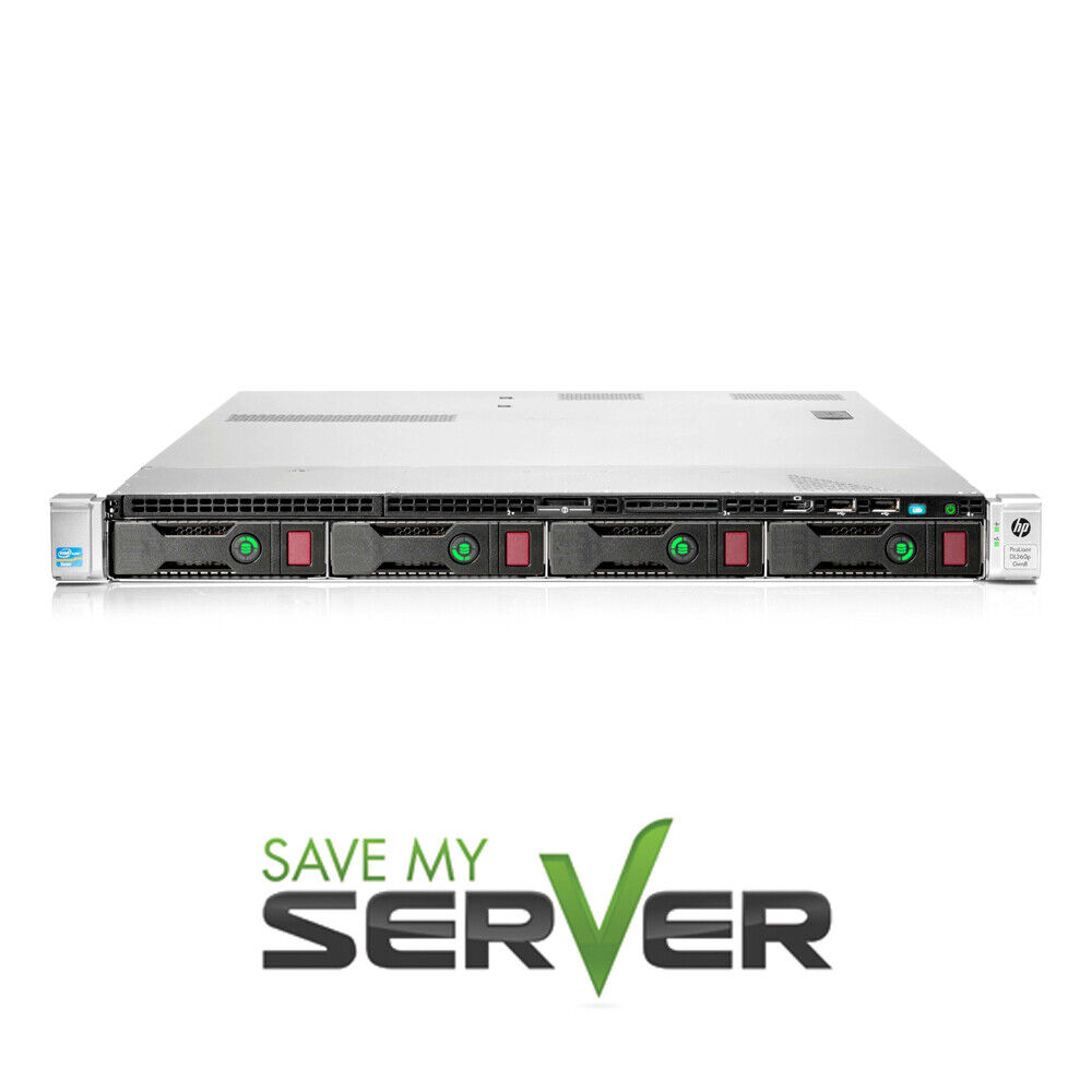 HP Proliant DL360p G8 Server - 2x 2680V2 2.8GHz 20 Cores - Choose RAM / Drives