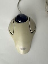 Kensington Orbit Vintage Track Ball Mouse Model 64226 USB Wired Blue Ball picture
