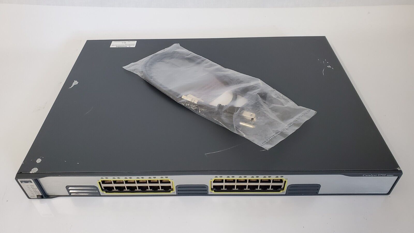 Cisco Catalyst WS-C3750G-24T-S 24 Port Gigabit Network Switch
