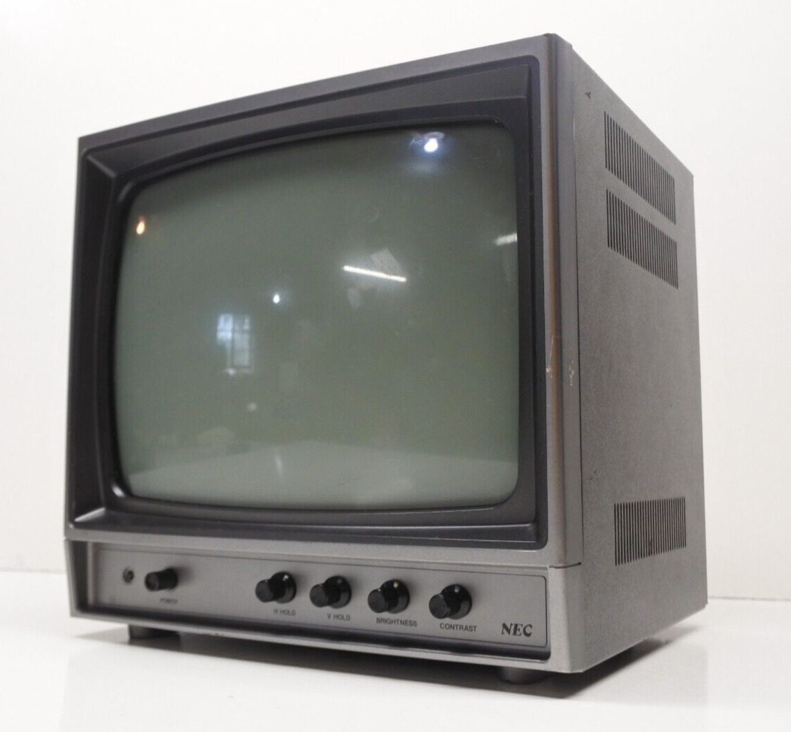 Vintage NEC Video Monitor Model FVM-125A 12