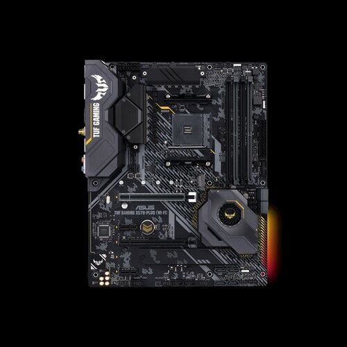 ASUS TUF GAMING X570-PLUS WI-FI AMD Socket X570 AM4 ATX M.2 Desktop Motherboard