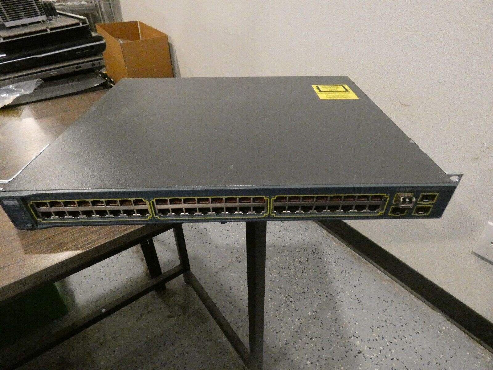 Cisco Catalyst 3560 (WS-C3560-48PS-S) 48 Port Ethernet Switch