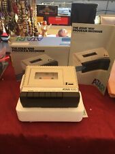 Vintage Atari 1010 Program Recorder with Box and Manual - Untested Read Desc picture