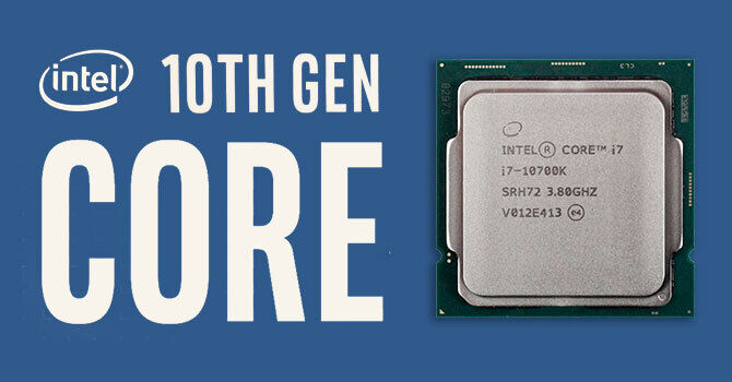NEW Intel Core i7-10700K 8 Core LGA1200 5.10GHz SRH72 i7 10700K CPU Processor