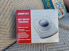New Vintage CompUSA PC Easy Roller Trackball Mouse Ultra Smooth Tracking picture
