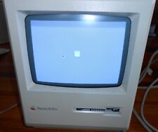 Vintage Apple Macintosh Plus with M0110A Keyboard, M0100 Mouse, & Blue Carry Bag picture