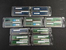 LOT OF ASSORTED DESKTOP MEMORY **SEE DETAILS - 16 MODULES, 148GB TOTAL** picture