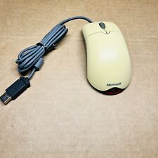 Vintage Microsoft Wheel Mouse Optical USB and PS/2 Compatible OEM X08-71118 picture