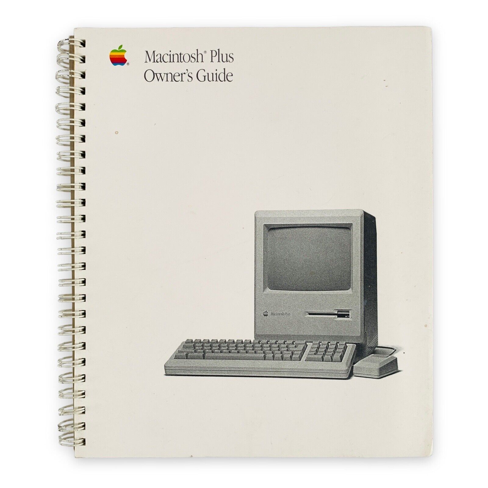 Macintosh Plus Manual Owner’s Guide VTG 1988