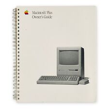 Macintosh Plus Manual Owner’s Guide VTG 1988 picture
