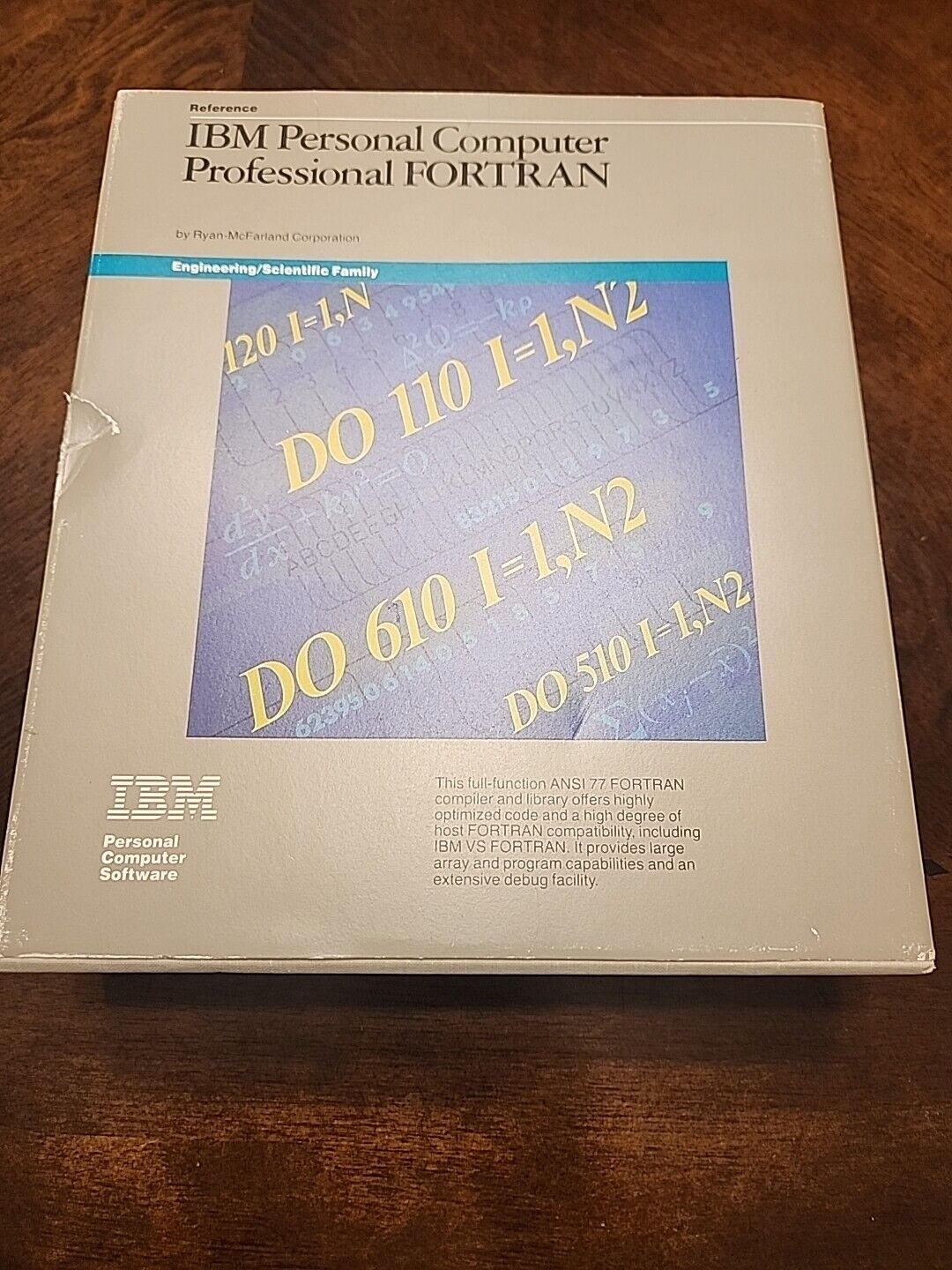 Vintage IBM Personal Computer Professional Fortran