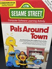 Commodore-64 Lot of Seven Vintage Sesame Street Early Learning Computer Games picture