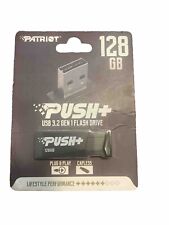 PATRIOT USB FLASHDRIVE 128 GB PUSH+ 3.2 GEN FLASH DRIVE PLUG & PLAY CAPLESS ++++ picture