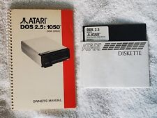 Vintage Atari Software: DOS 2.5: 1050 Disk Drive - Manual and Disk - Used, AS IS picture