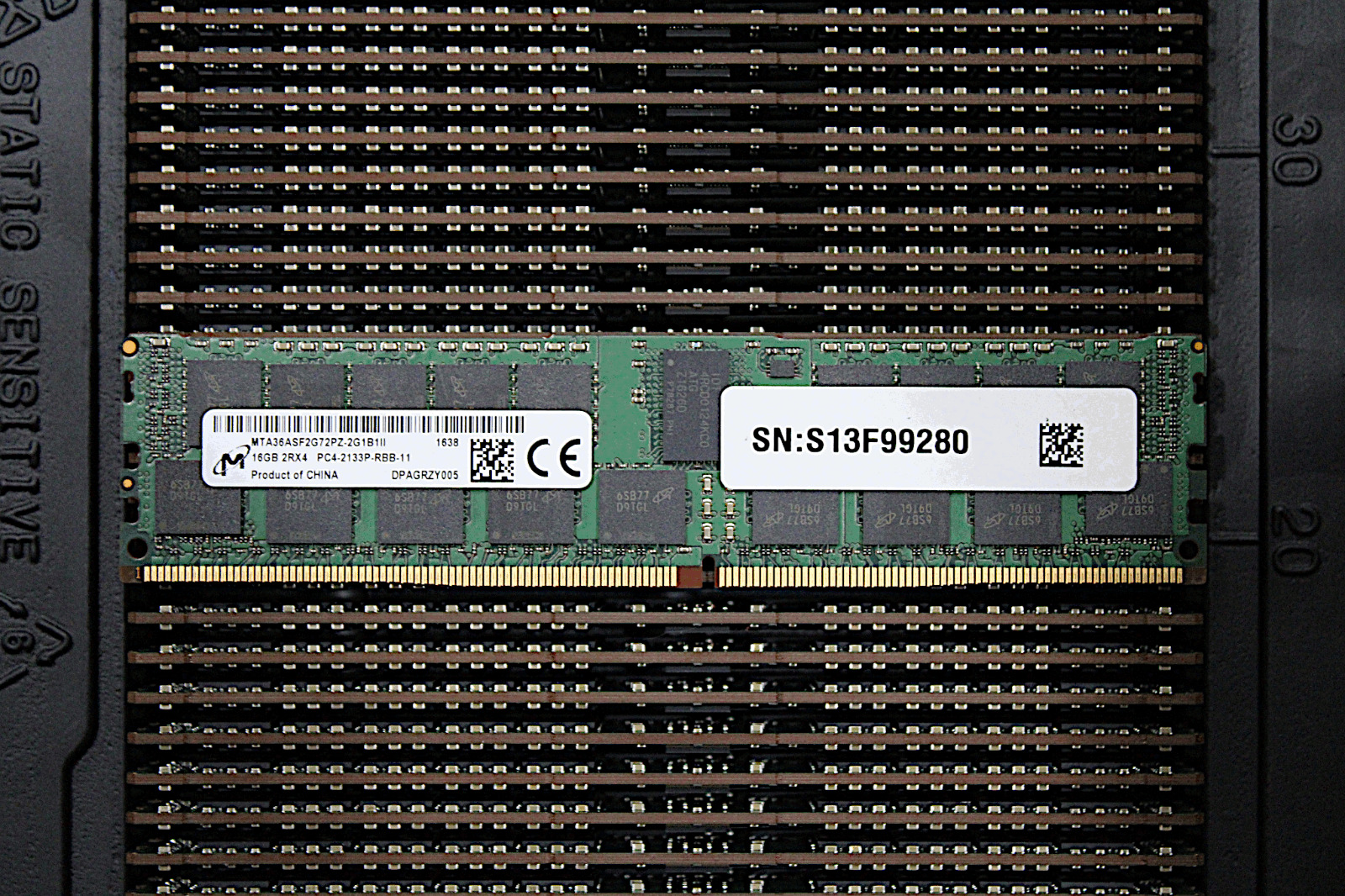 Micron 16GB 2Rx4 DDR4 PC4-2133P ECC REG Server Memory - MTA36ASF2G72PZ-2G1