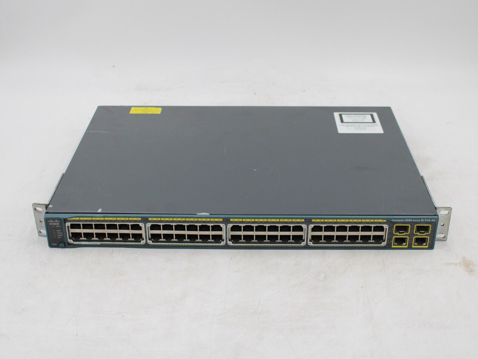 Cisco Catalyst WS-C2960-48PST-S 48 Port PoE Gigabit Ethernet Network Switch