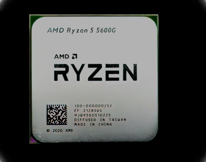 AMD Ryzen 5 5600G Processor (4.4 GHz, 6 Cores, Socket AM4)