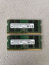 32GB Lot 2 x Micron 16GB 32 GB total 2Rx8 PC4-2666 DDR4 16 GB Laptop RAM Memory picture