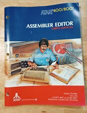 Atari 400 800 Home Computer Assembler Editor Users Manual Assembly 1981 CXL4003 picture