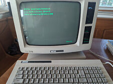 Vintage Amstrad PCW8256 Word Processor Monitor Keyboard - Working picture