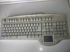 VTG Alps Glidepoint Ergonomic PC Keyboard W/Touchpad Windows 95 TESTED Rare picture