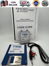 Commodore Amiga Stereo Sound Sampler Techno Sound Turbo Rare Limited US Seller picture